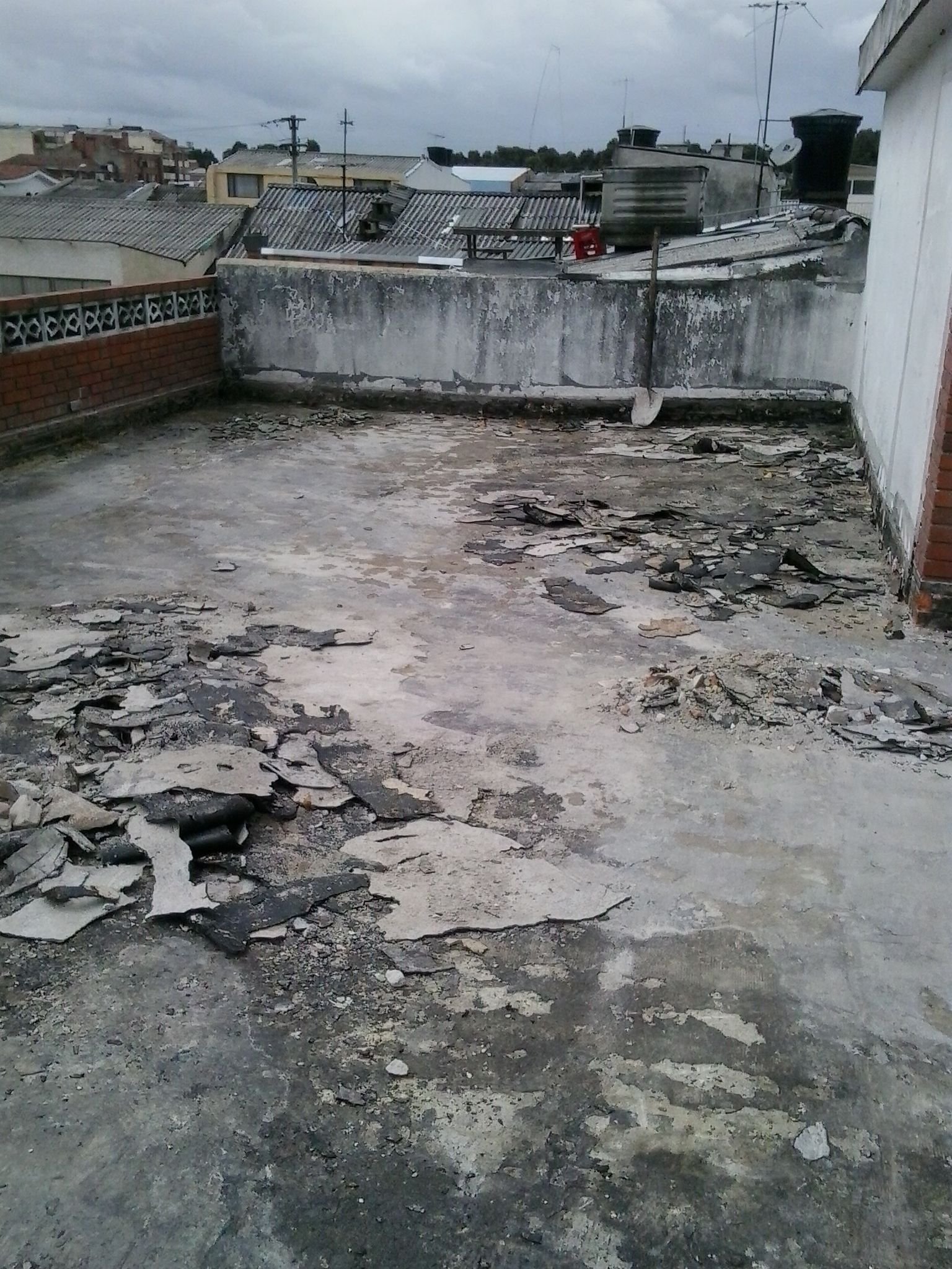 Terraza — Emulsión asfáltica — JAMAN SAS